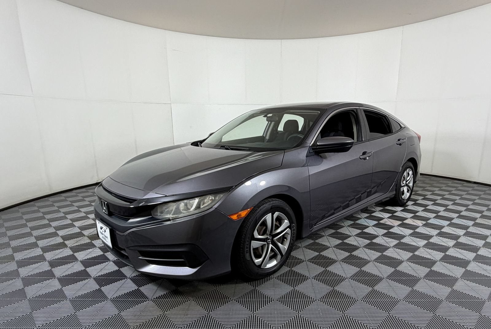 Used 2017 Honda Civic LX with VIN 19XFC2F57HE059825 for sale in Marlin, TX