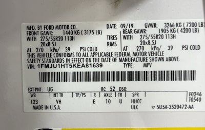 2019 Ford Expedition XLT