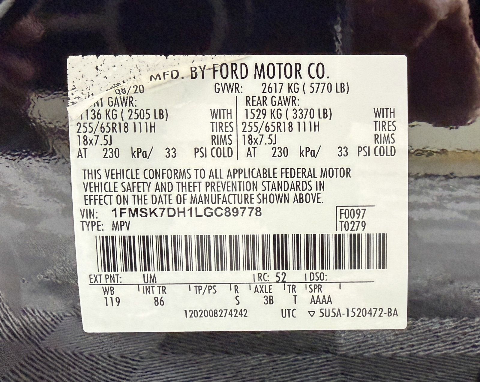 2020 Ford Explorer XLT