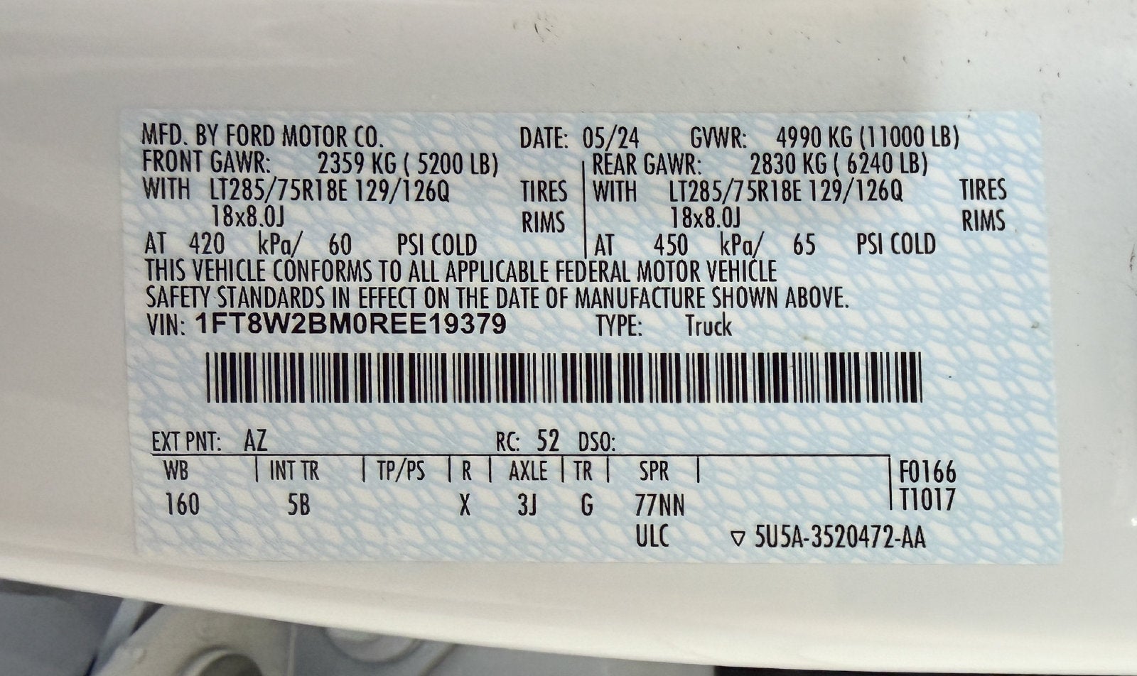 2024 Ford Super Duty F-250 SRW XL