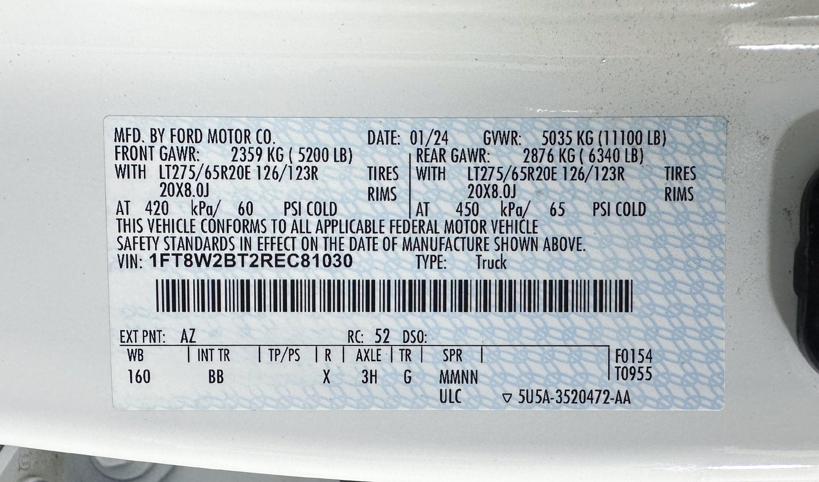 2024 Ford F-250 Platinum
