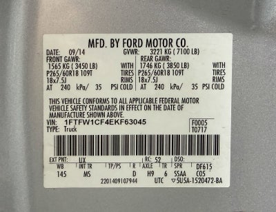 2014 Ford F-150 XLT