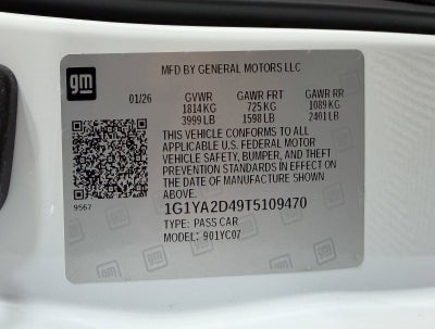 2026 Chevrolet Corvette Stingray 1LT