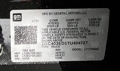 2026 Chevrolet Silverado EV Trail Boss - Extended Range