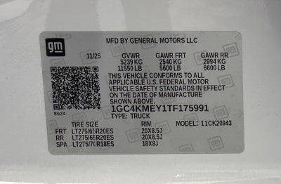 2026 Chevrolet Silverado 2500 HD Custom