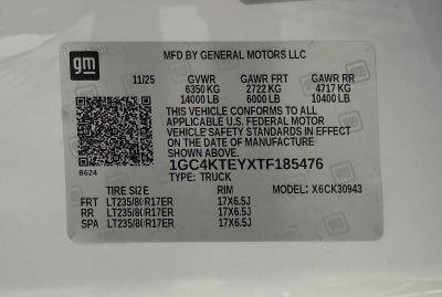 2026 Chevrolet Silverado 3500 HD LT