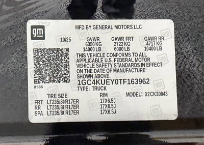 2026 Chevrolet Silverado 3500 HD LTZ