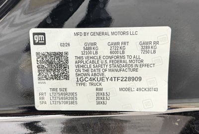 2026 Chevrolet Silverado 3500 HD LTZ