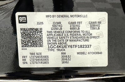 2026 Chevrolet Silverado 3500 HD LTZ