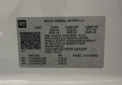 2026 Chevrolet Silverado 3500 HD LTZ