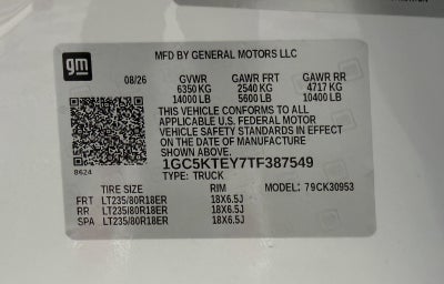 2026 Chevrolet Silverado 3500 HD LT DRW