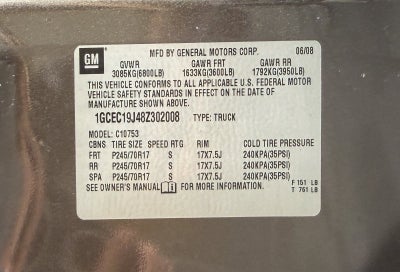 2008 Chevrolet Silverado 1500 LT w/1LT