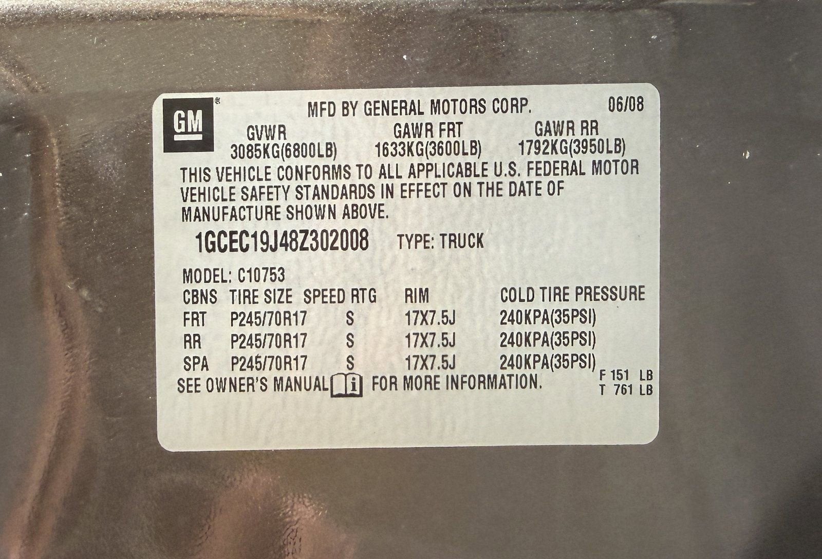 2008 Chevrolet Silverado 1500 LT w/1LT