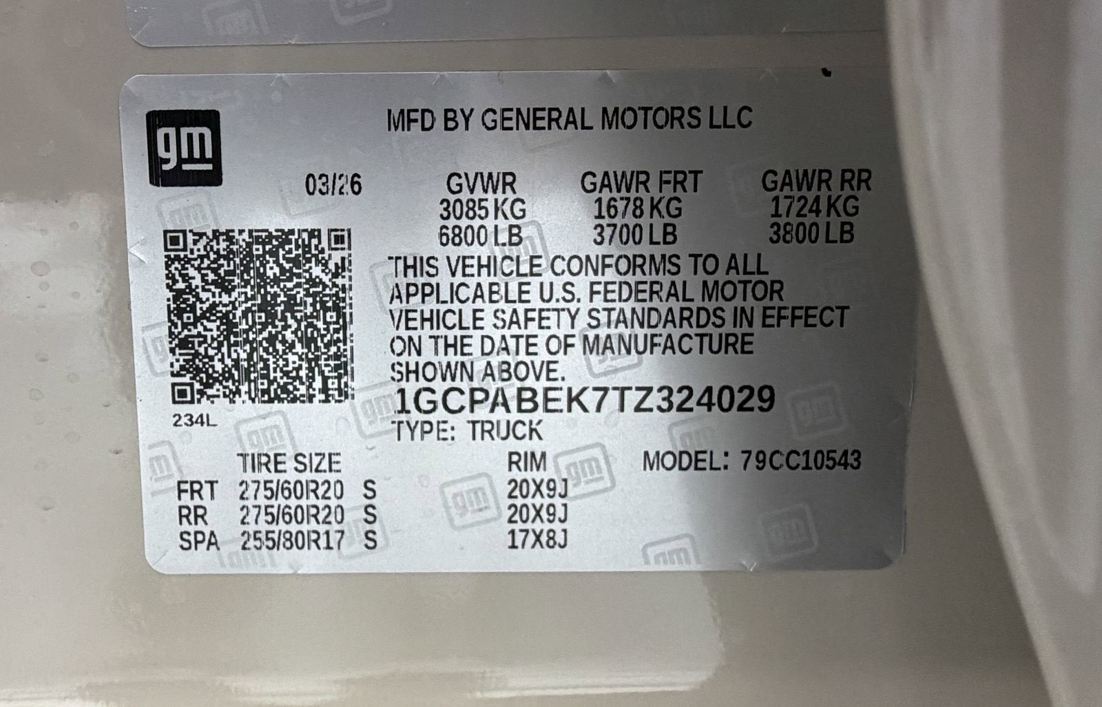 2026 Chevrolet Silverado 1500 Custom