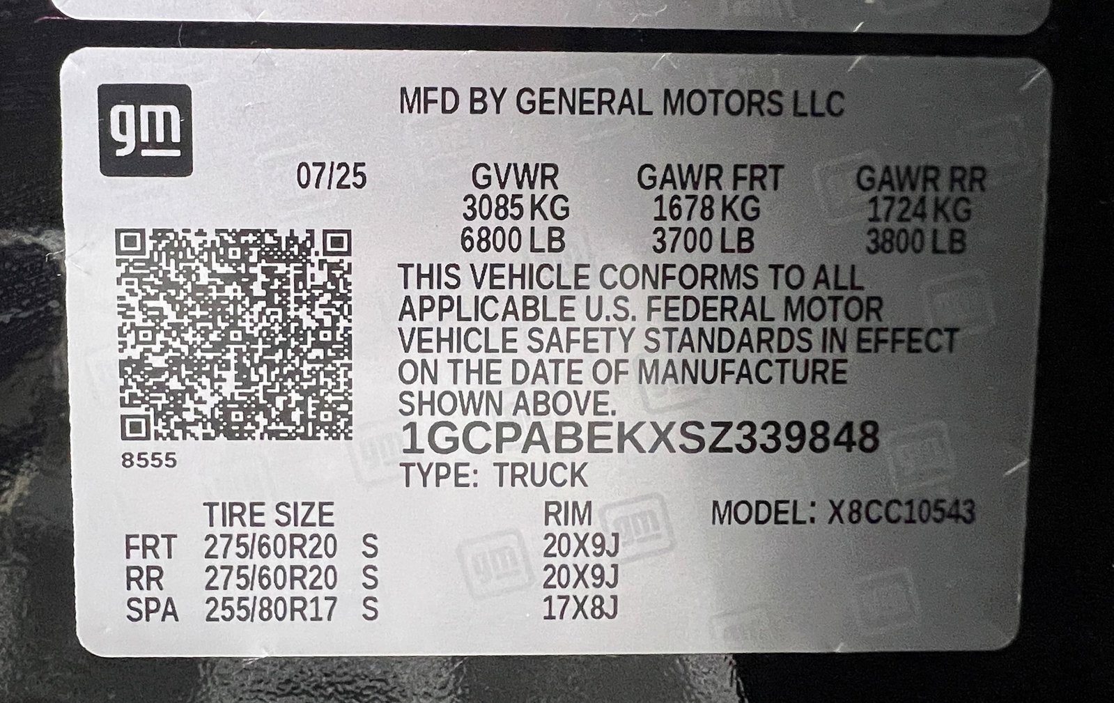 2025 Chevrolet Silverado 1500 Custom