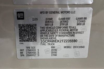 2026 Chevrolet Silverado 1500 RST