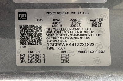 2026 Chevrolet Silverado 1500 RST