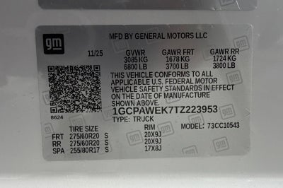 2026 Chevrolet Silverado 1500 RST