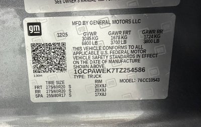 2026 Chevrolet Silverado 1500 RST