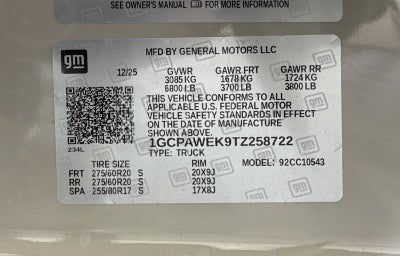 2026 Chevrolet Silverado 1500 RST