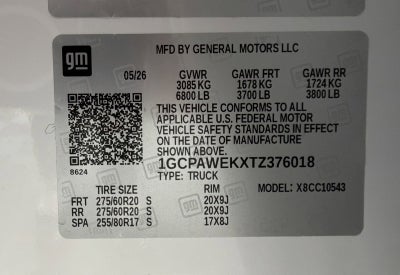 2026 Chevrolet Silverado 1500 RST