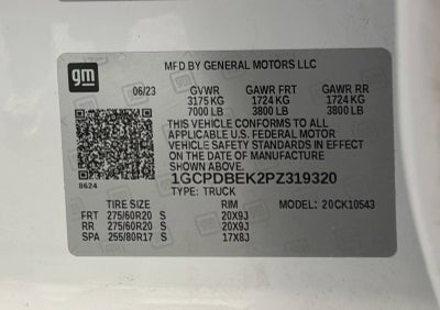 2023 Chevrolet Silverado 1500 Custom