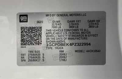 2023 Chevrolet Silverado 1500 Custom