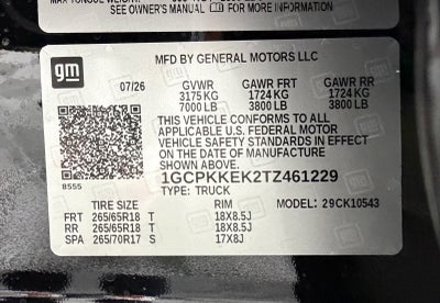 2026 Chevrolet Silverado 1500 LT (2FL)