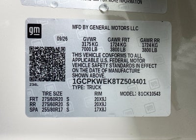 2026 Chevrolet Silverado 1500 RST