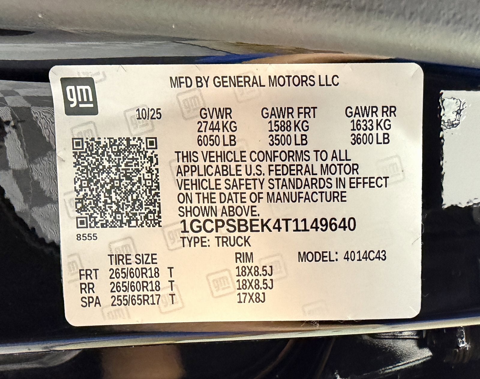 2026 Chevrolet Colorado WT