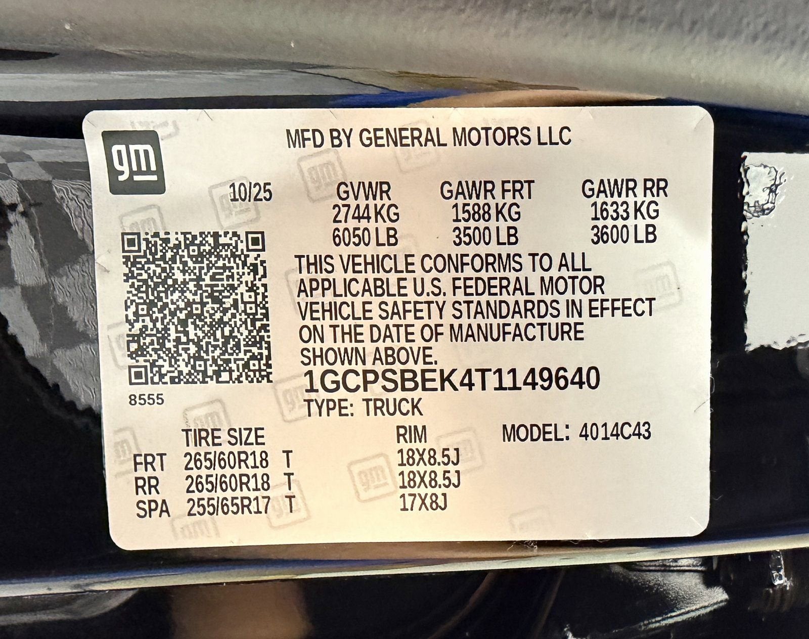 2026 Chevrolet Colorado WT