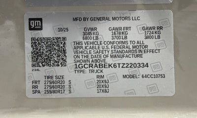 2026 Chevrolet Silverado 1500 Custom