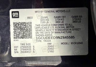 2022 Chevrolet Silverado 1500 RST