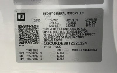 2026 Chevrolet Silverado 1500 LT