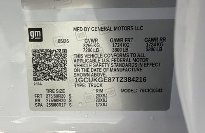 2026 Chevrolet Silverado 1500 LTZ