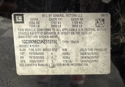 2017 Chevrolet Silverado 1500 LT