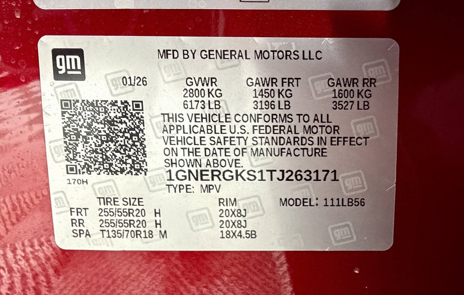 2026 Chevrolet Traverse LT