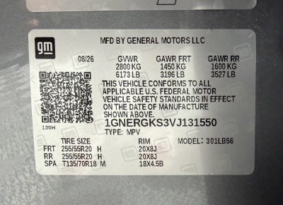 2027 Chevrolet Traverse LT