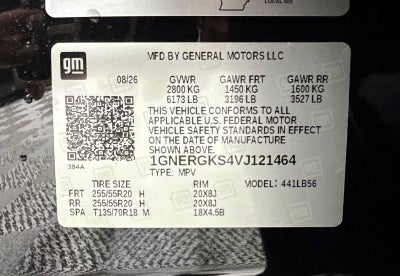 2027 Chevrolet Traverse LT