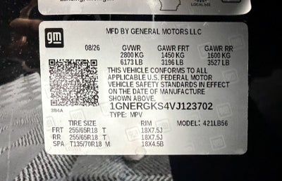 2027 Chevrolet Traverse LT