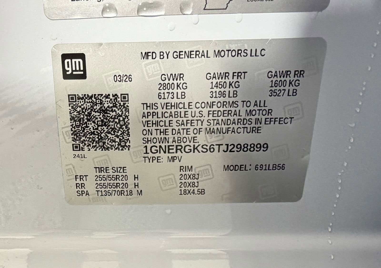 2026 Chevrolet Traverse LT