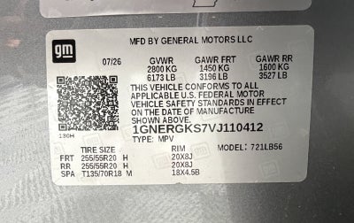 2027 Chevrolet Traverse LT