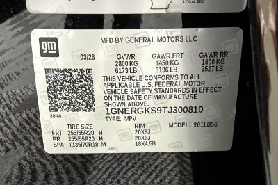 2026 Chevrolet Traverse LT