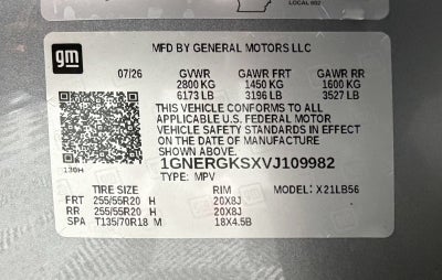 2027 Chevrolet Traverse LT