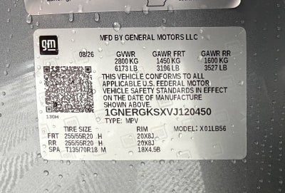 2027 Chevrolet Traverse LT