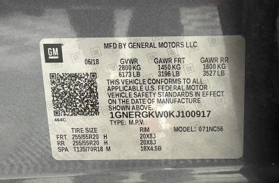 2019 Chevrolet Traverse LT Cloth
