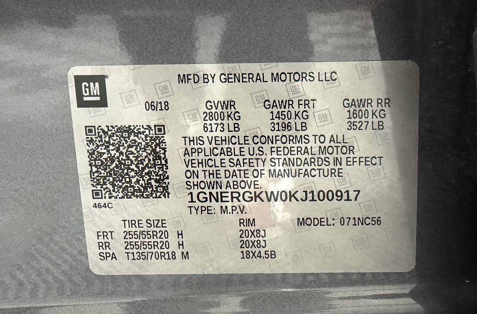 2019 Chevrolet Traverse LT Cloth