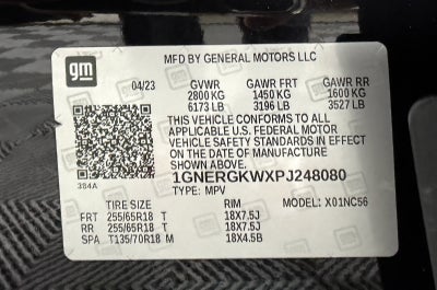 2023 Chevrolet Traverse LT Cloth