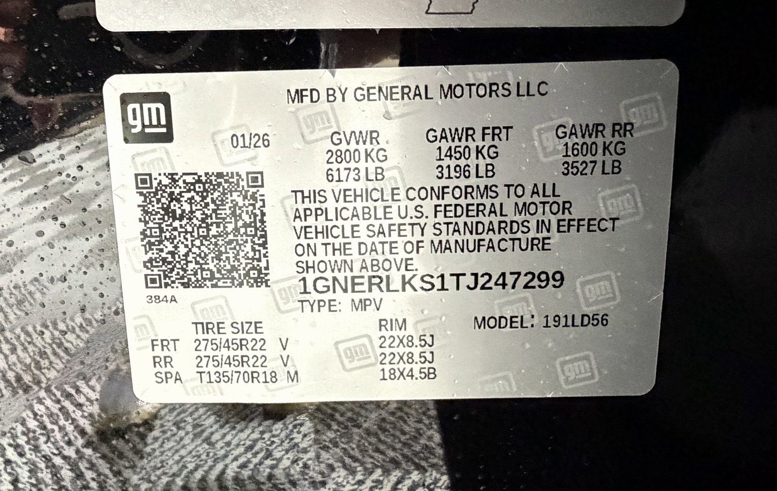 2026 Chevrolet Traverse RS