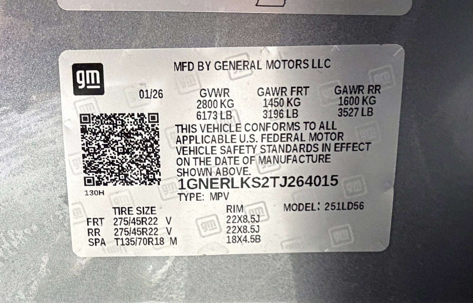 2026 Chevrolet Traverse RS